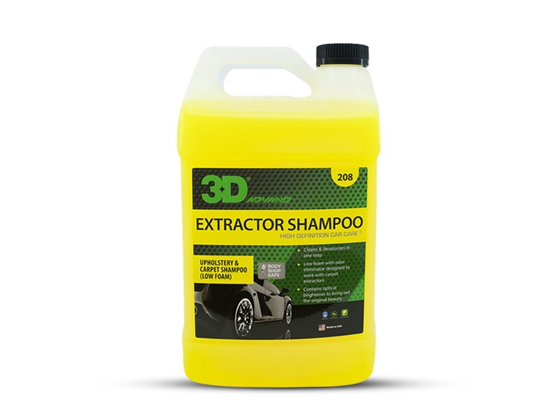 3D Extractor Shampoo - Gépi kárpittisztító 3,78 L